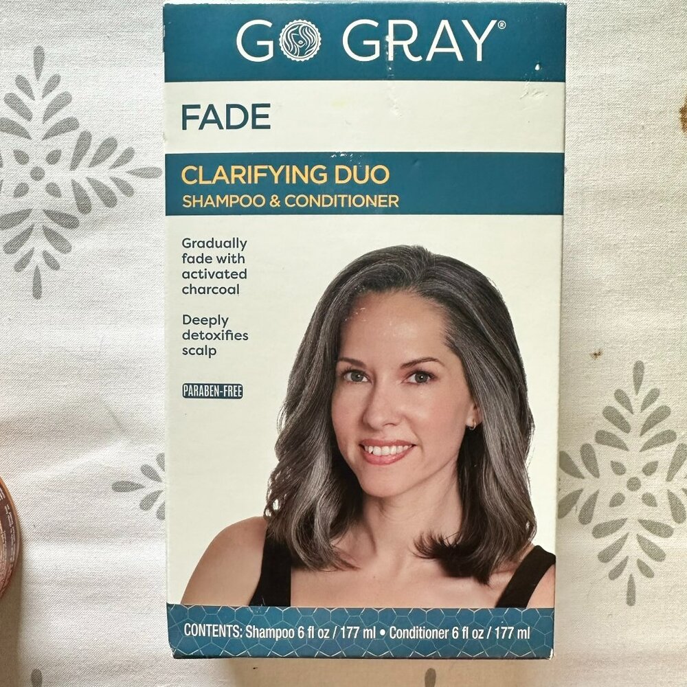 Go Gray Fade Clarifying Duo Shampoo and Conditioner